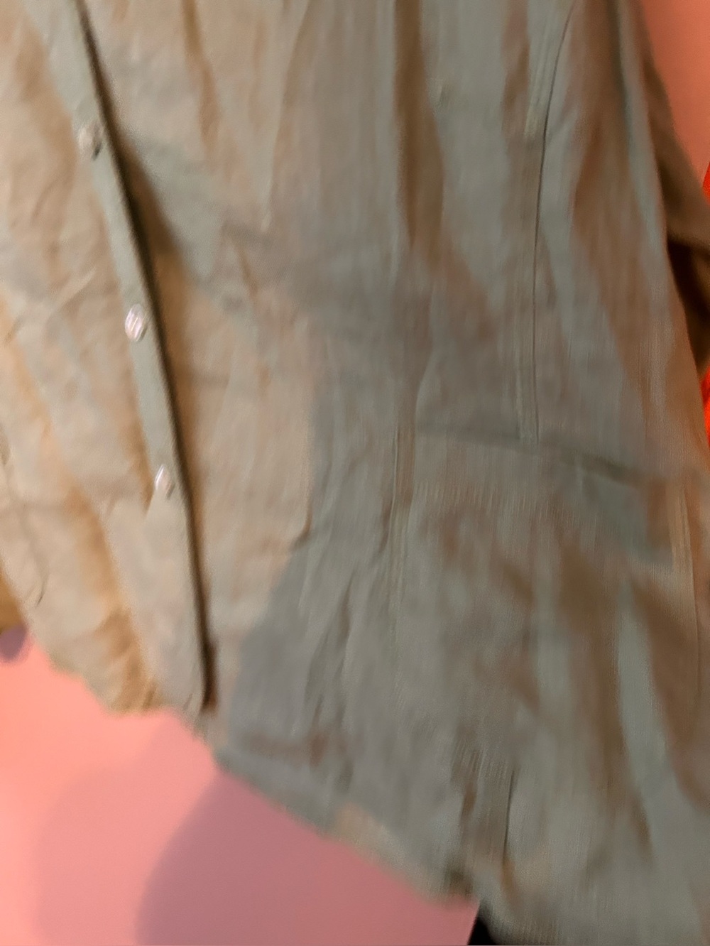 Jones NY linen unlined blzr - Picture 4 of 14
